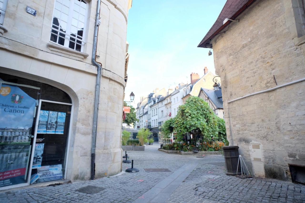 Le Perroquet Fringant, Rue Pietonne Et Quartier Historique Leilighet Caen Eksteriør bilde